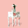Victorian Rose Garden Console