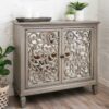 Antique Mirror Console